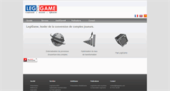 Desktop Screenshot of legigame.com